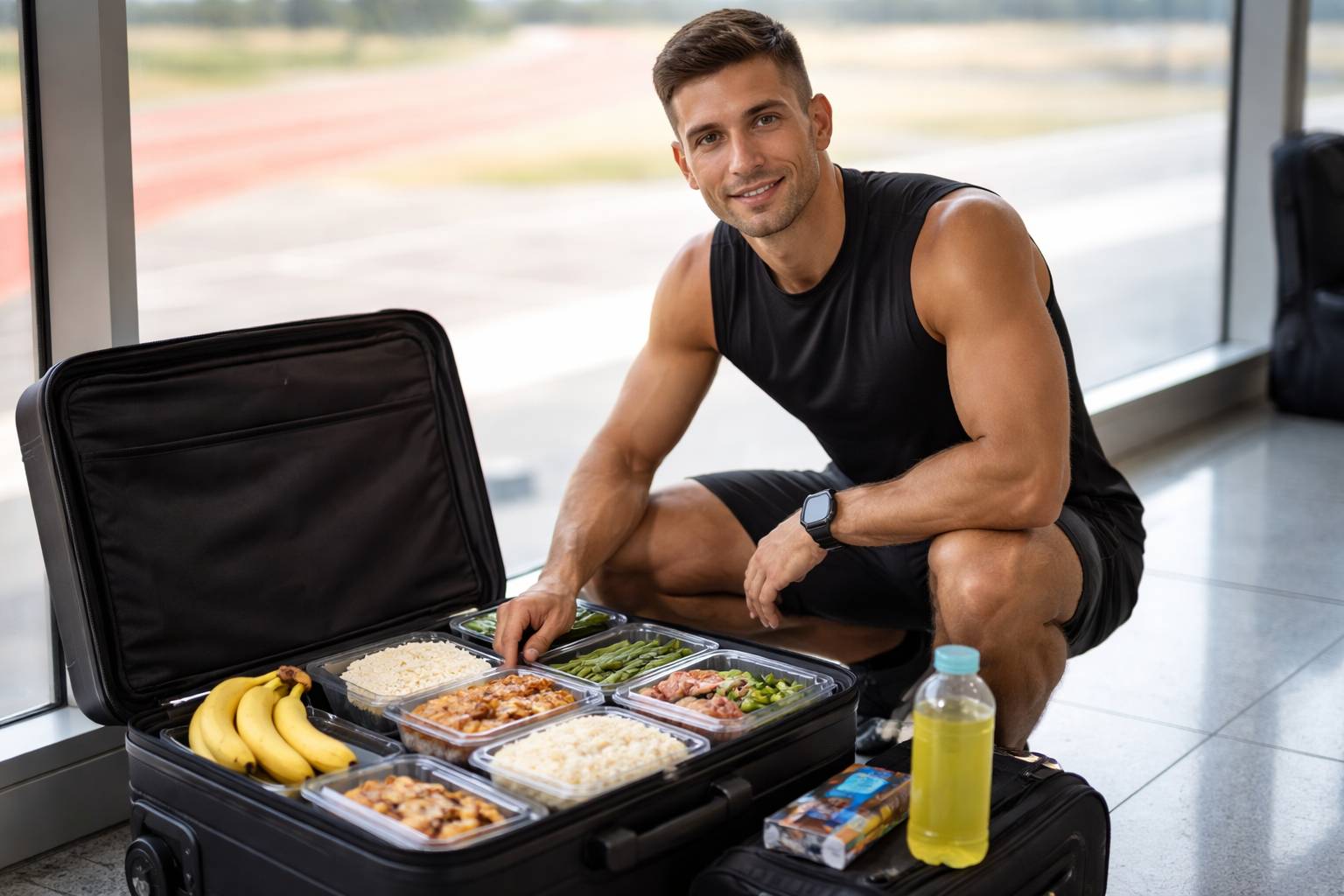 Estrategias de alimentación en viajes y competiciones para evitar molestias digestivas y rendir igual Estrategias de alimentación en viajes y competiciones para evitar molestias digestivas y rendir igual